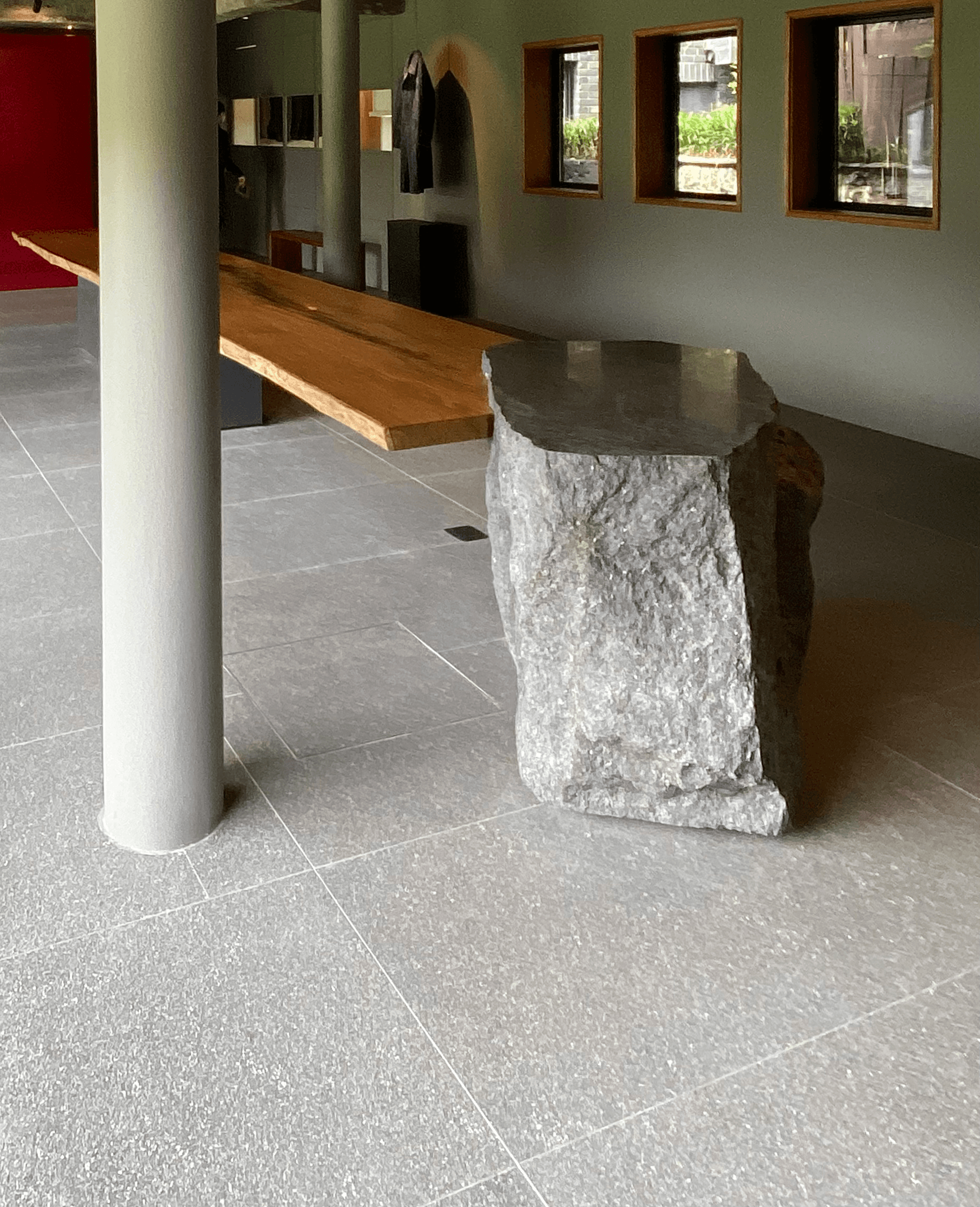 Table made of stone